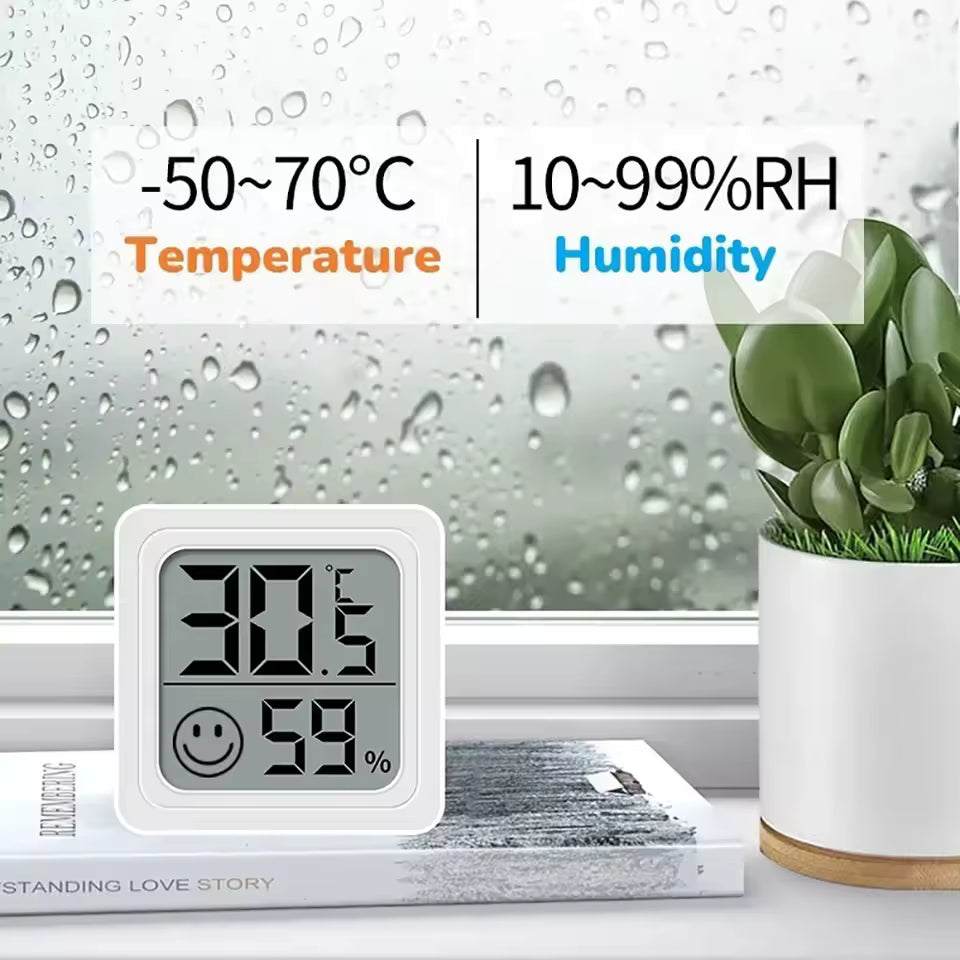 Mini thermomètre numérique LCD intelligent
